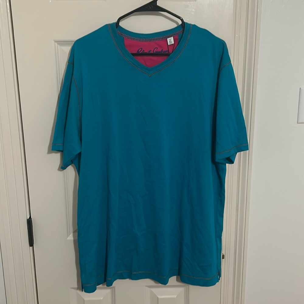 Robert Graham Teal Shirt